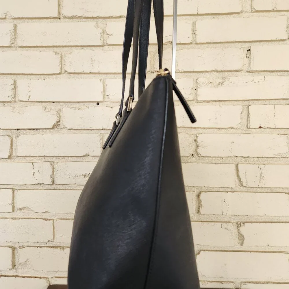 Like New Kate Spade Cameron Street Black Satchel Handbag Purse